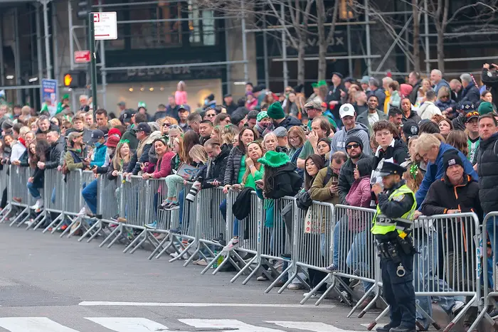 St. Patrick's Day Parade in Manhattan, 2023.